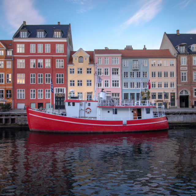 Red Boat in Nyhavn