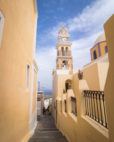 Greece, Santorini, Clocktower