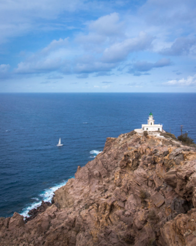 The Lighthouse of Santroini