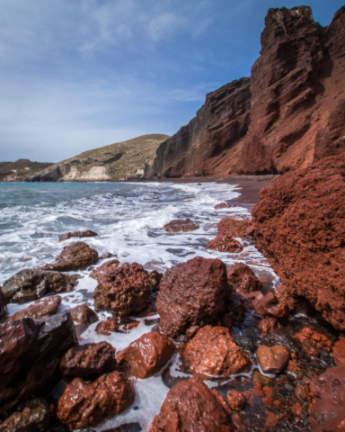 The Red Beach, Santorini, Greece