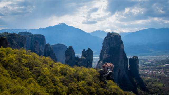 Rossanau Monastary, Greece, Meteora